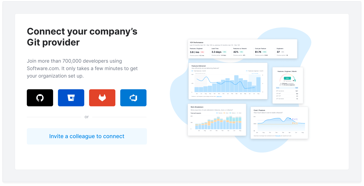 Connect your Git provider